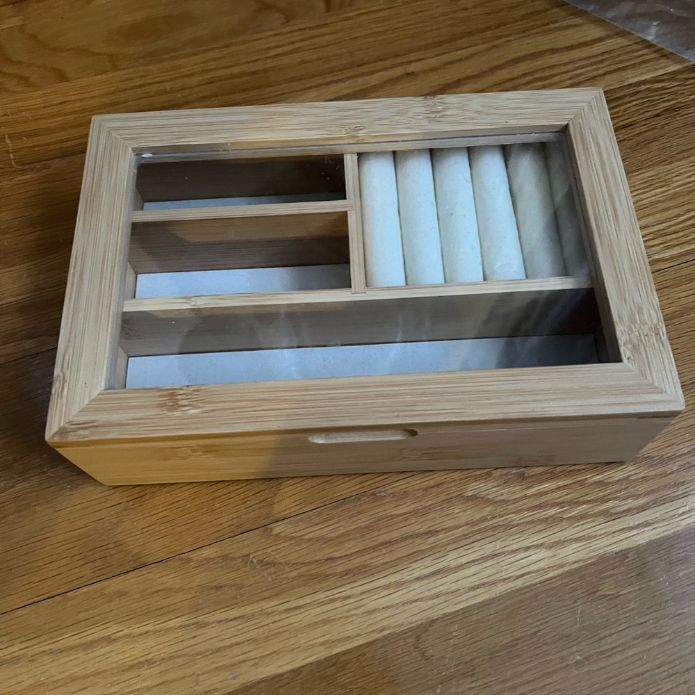 Target bamboo jewelry holder